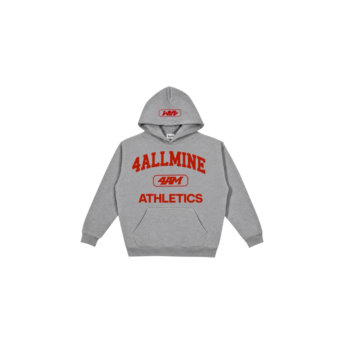 Athletics Hoodie Brick Red